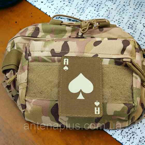 Гральна карта Laser Cut койот шеврон / патч Київ