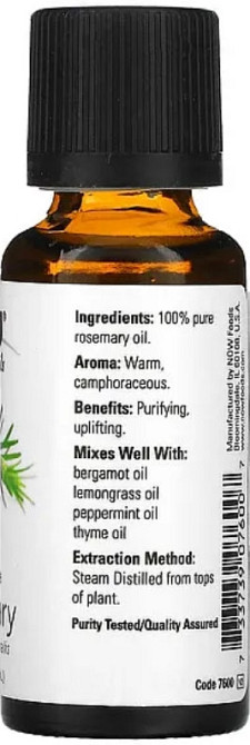 Масло розмарину Now Foods Rosemary Essential Oils 30 мл Київ - фото 2