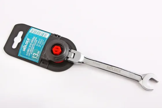 Ключ ріжково-накидної з тертям і карданом 13м Molder Вінниця