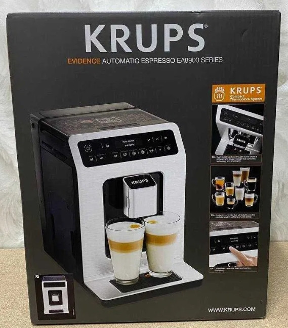 Кавомашина автоматична: Krups Evidence EA8901. Нова! Харків - фото 1