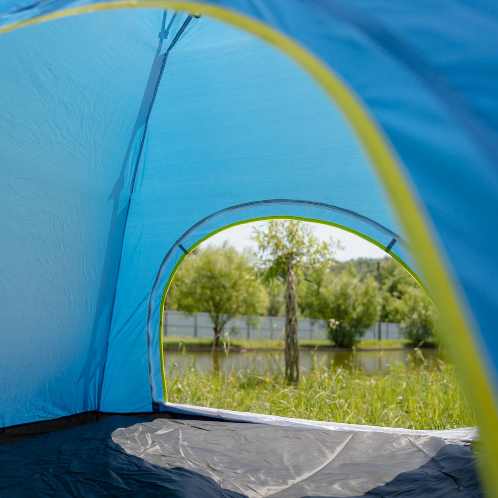 Автоматическая палатка для рыбалки и походов 2x2 м, голубая Киев - изображение 3