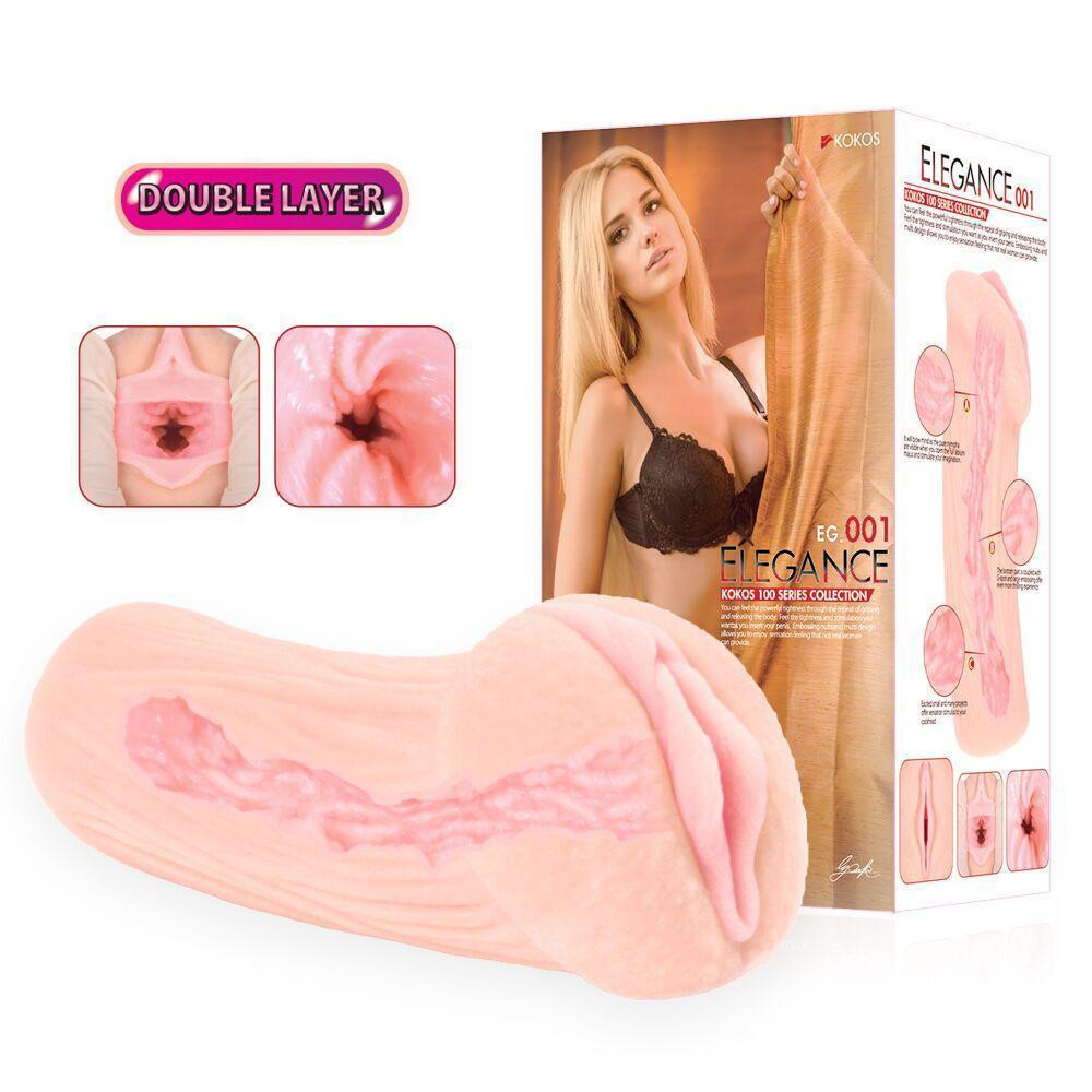 Мастурбатор Kokos Elegance 001 Double Layer Sex Aura Киев - изображение 5