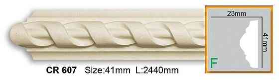 Молдинг полиуретановый с орнаментом Gaudi Decor CR 607 Flexi Днепр