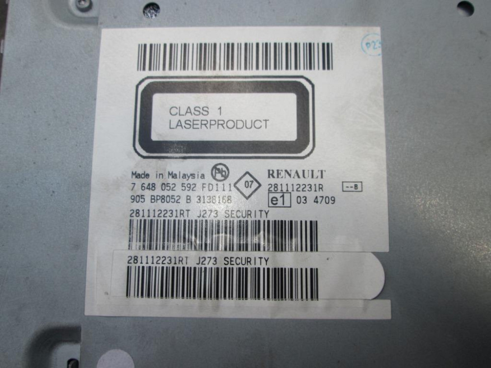 Автомагнітола Renault Kangoo 2008-2021 (281112231R) Ковель - изображение 4