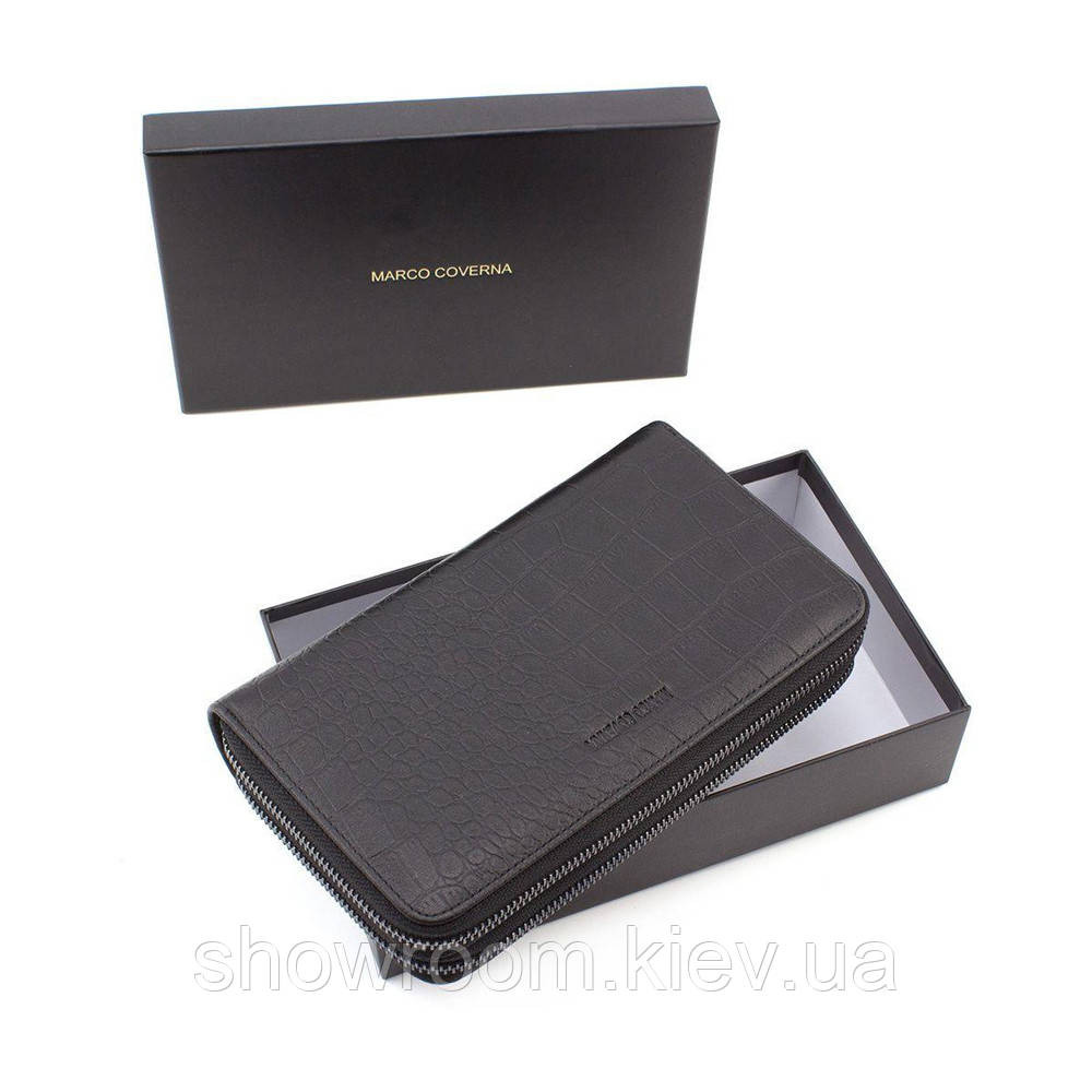Чоловічий шкіряний клатч на два відділення Marco Coverna (0259) Київ - фото 3
