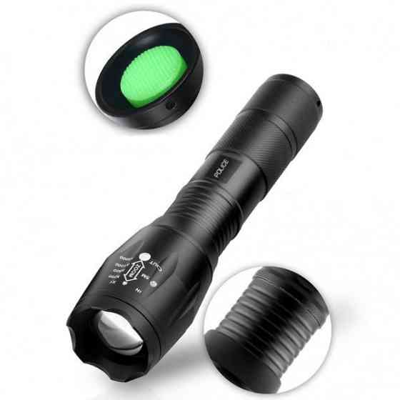 Фонарь для использования в темноте Police BL-C136-LM+COB BL-1831 T6 Police, Очень яркий фонарь AS-67 Ивано-Франковск