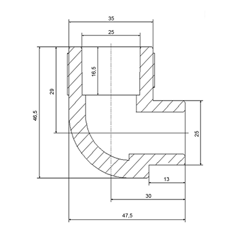 Куточок PPR Blue Ocean 25, 90° ВН Київ - фото 2