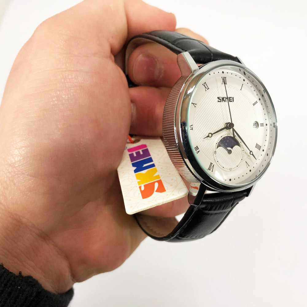Елегантні годинники для чоловіків SKMEI, Чоловічі годинники стильні наручні чоловічі стрілочні SP-47 Івано-Франківськ - фото 1