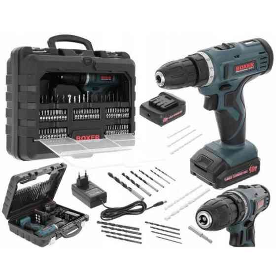 Шуруповерт с дополнительными насадками, Дрель шуруповерт аккамуляторный Рабочий ZX-91 Львов