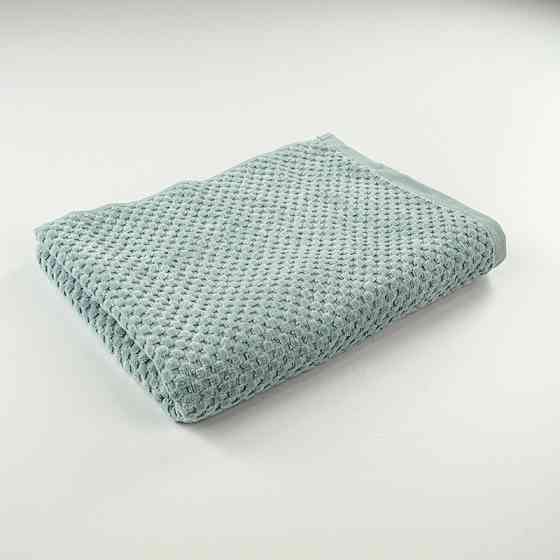 Набор махровых полотенец однотонных 2шт 50x90см, 70x140см Damask Премиум качества Жаккардовое с велю Сумы