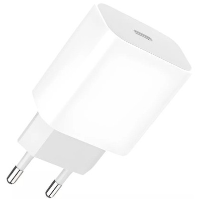 Зарядний пристрій Denmen USB-C PD20W 3.6A white (DM-DC06-WH) Вінниця - фото 1