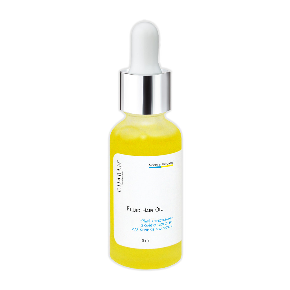 Олійний флюїд для кінчиків волосся Рідкі кристали з олією аргани Chaban 15 мл Київ - фото 1
