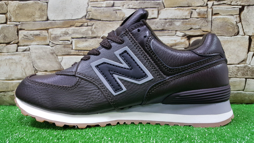 Мужские кроссовки New Balance Black/White ML574EGK ,кожа,оригинал Киев - изображение 5