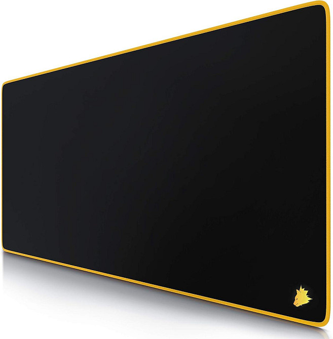 Коврик для мыши Titanwolf XXL Speed 303705 черный 900×400×3 мм игровый большой антискользящий тканевый Киев - изображение 1