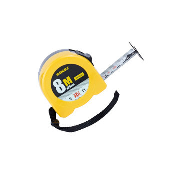 Рулетка 8м x 25мм стопор полотна, пластик ABS Мукачево - изображение 1