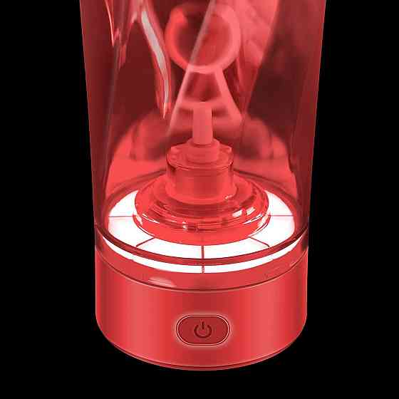 Електричний спортивний шейкер VOLTRX VortexBoost 600 мл Tritan без BPA червоний USB Type-C зарядка Київ