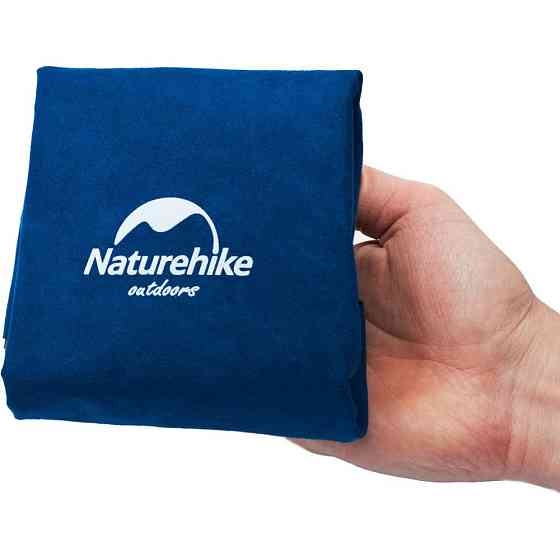 Подушка надувна Naturehike Comfortable NH15A001-L, блакитний Киев