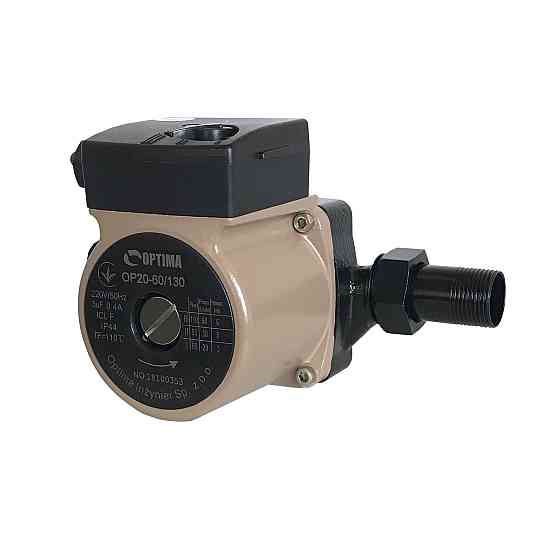 Насос циркуляційний Optima OP20-60 130мм + гайки, + кабель з вилкою Тернополь