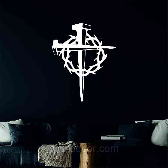 Декоративне настінне Панно «Хрест», Декор на стіну Київ