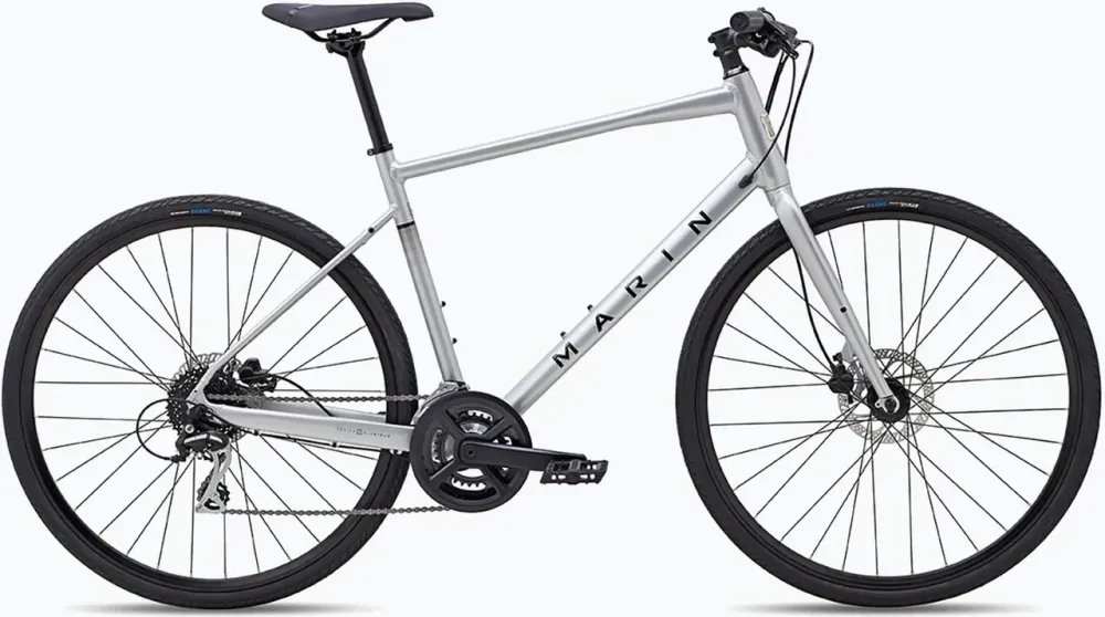 Велосипед Marin Fairfax 2 Gloss Silver/Black 700C 2025 Київ - фото 1