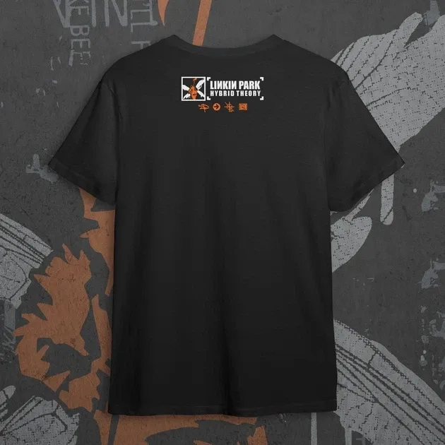 Футболка для подростка мальчика с принтом Linkin Park Hybrid Theory Orange Размер 160 Anime11058 Днепр - изображение 4