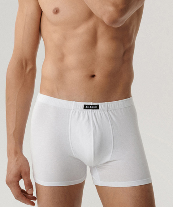 Трусы мужские шорты белые Basic Atlantic 3BMH-007 Киев - изображение 4
