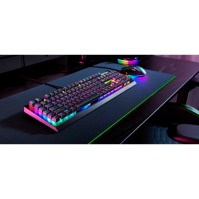 Клавіатура Razer BlackWidow V4 X Green Switch USB RU Black (RZ03-04700800-R3R1) Вінниця - фото 7