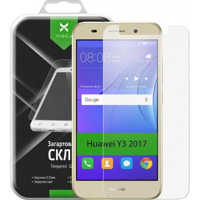 Скло захисне Vinga для Huawei Y3 2017 (Clear) (VTPGS-Y32017) Вінниця - фото 9