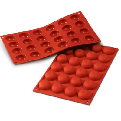 Форма для выпечки Silikomart "Напівсфера" 34 мм, h 16 мм (SF009/C) Винница - изображение 1