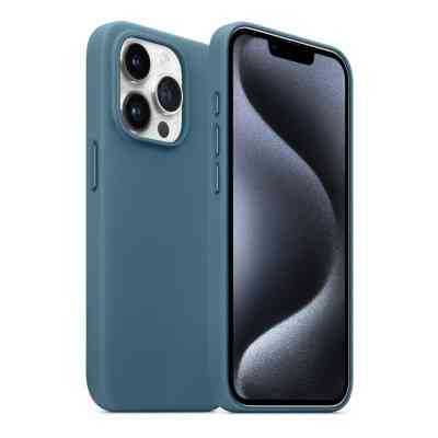Чохол до мобільного телефона Armorstandart FAKE Leather Case Apple iPhone 15 Pro Max Sea Blue (ARM76310) Вінниця