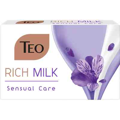 Твердое мыло Teo Beauty Rich Milk Sensual Care 90 г (3800024047374) Винница
