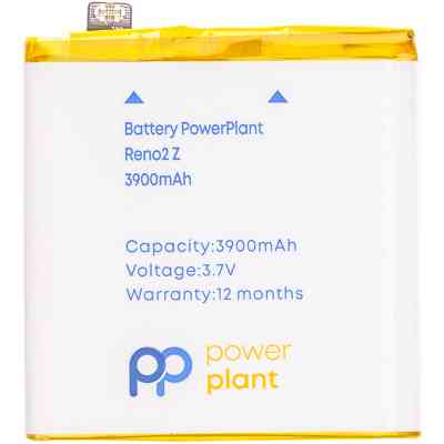Аккумуляторная батарея PowerPlant OPPO Reno2 Z 3900mAh (SM130481) Винница