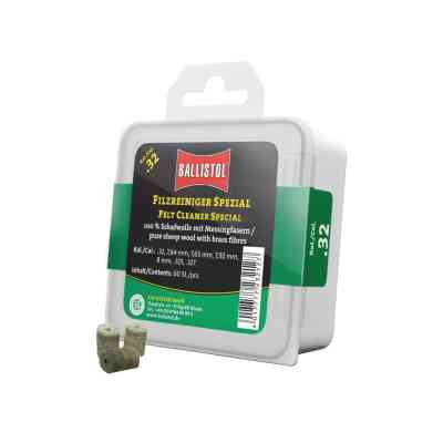 Патч для чищення зброї Ballistol повстяний спеціальний 8 мм 60шт/уп (23212) Вінниця