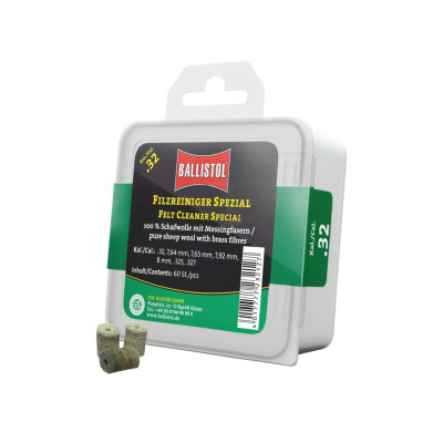 Патч для чистки оружия Ballistol войлочный специальный 8 мм 60шт/уп (23212) Винница - изображение 1