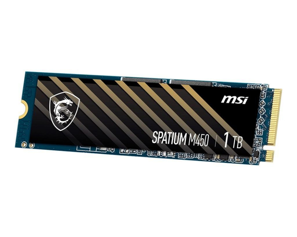 Накопичувач SSD 1TB MSI Spatium M450 V1 M.2 2280 PCIe 4.0 x4 NVMe 3D NAND TLC (S78-440L0M0-P83) ( 11407 ) Харків - фото 3