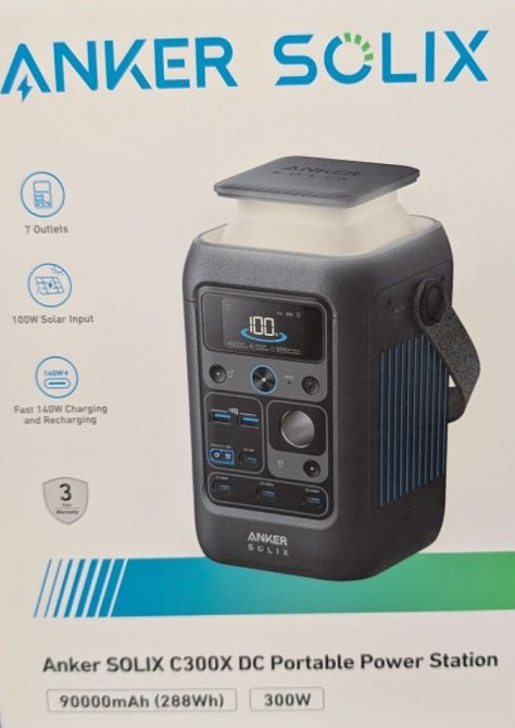 Anker SOLIX C300X DC Portable power station Київ - фото 2