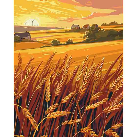 Картина за номерами "Сонячне поле" 11053-AC 40х50 см Вінниця