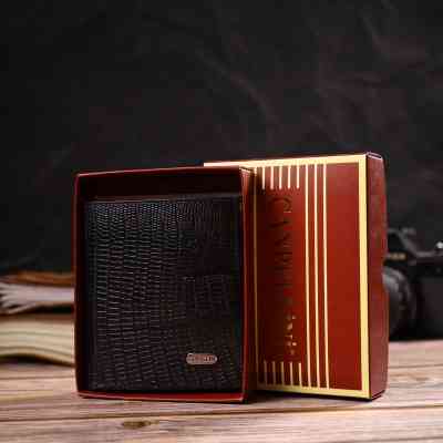 Кошелек Canpellini Из натуральной кожи Черный (21745) Винница