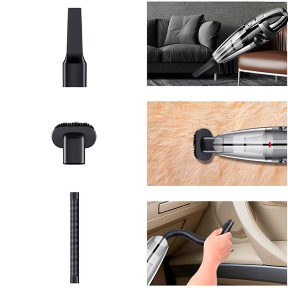 Автопылесос (120Вт, 2200 мАч) + Подарок Очки антифары / Вакуумный ручной пылесос на аккумуляторе Киев