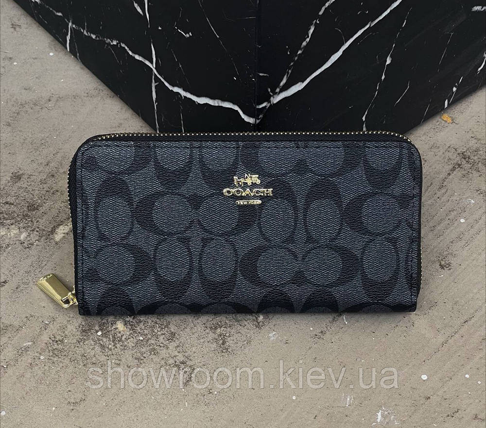 Брендовый женский кошелек на молнии Coach (1377-1) Киев - изображение 7
