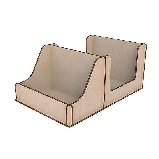 Салфетница EKOSTAR деревянная 226х146х95 Киев