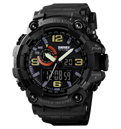 Мужские наручные часы Skmei 1520 Черный Киев