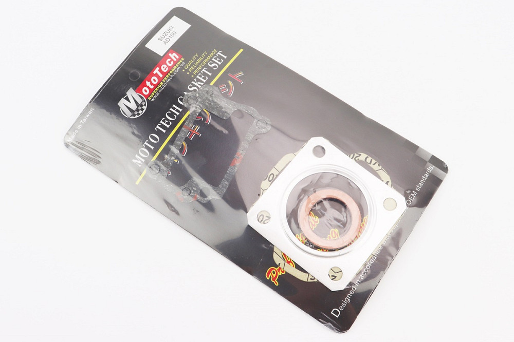 Прокладки поршневої Suzuki AD100cc-52,5мм, к-кт 4 деталі, Тайвань Київ - фото 2