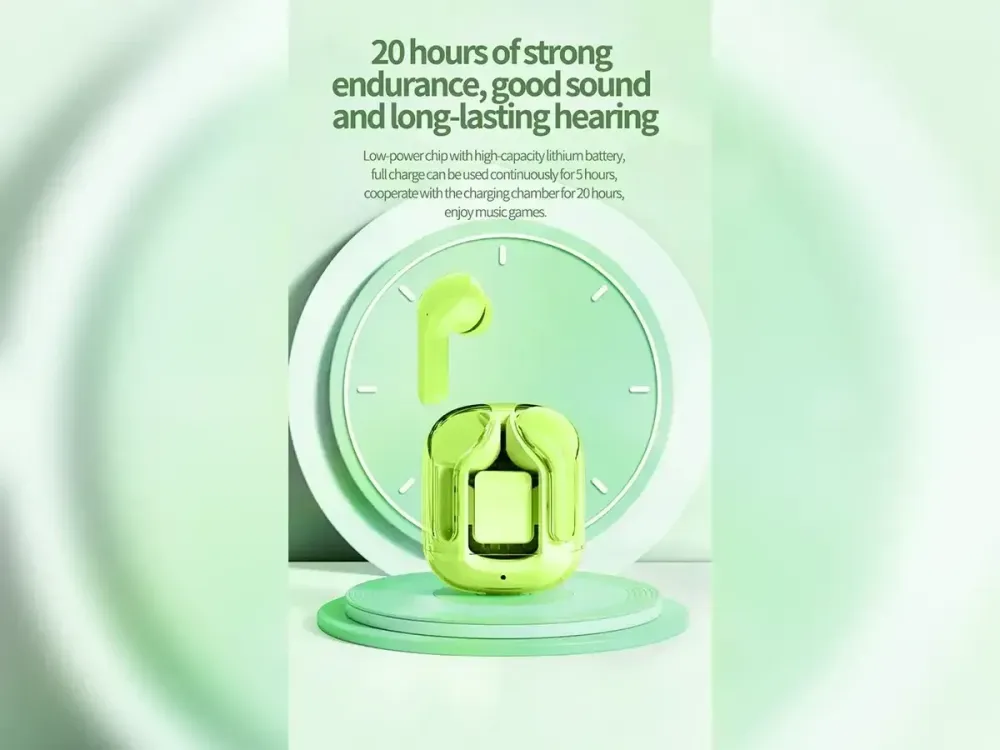 Гарнітура Double з кейсом Bluetooth NB798 TWS навушники із сенсорним керуванням, IPX4, до 20м Одеса - фото 5