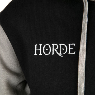 Кофта Jinx World of Warcraft Horde Varsity Hoodie Black/Cool Grey/Red L (JINX-10491 BLL) Вінниця - фото 4