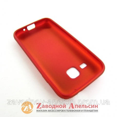 Samsung J1 J105 mini захисний чохол soft touch red Одеса - фото 2