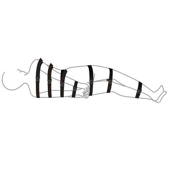 Ремені для бондажу Art of Sex - BDSM Bondage Black Night Simple Sex Aura Київ