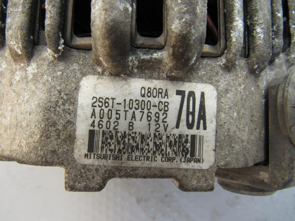 Генератор 70A Ford Fusion бензин 2002-2012 (2s6t-10300-cb) Ковель - фото 4