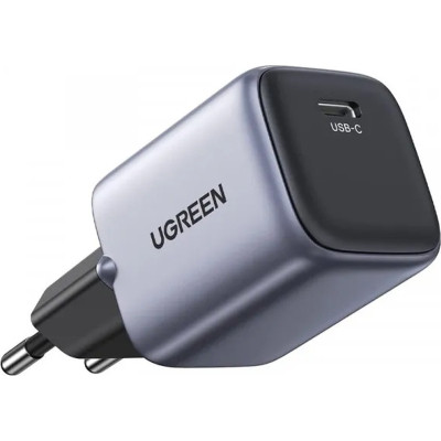 Зарядное устройство Ugreen 1xUSB 30W (USB-C) Gan PD Nexode Mini + PD cable Grey CD319 (25257) Винница - изображение 2
