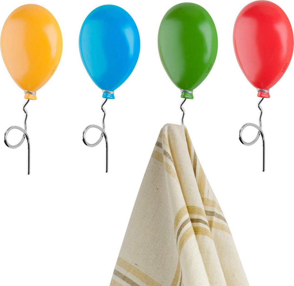Набір гачків Balvi для рушників Повітряні кульки (4 шт.) Рівне - фото 1